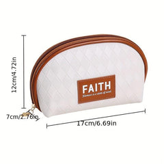 Portable Travel Cosmetic Bag with Handbag for Daily Use