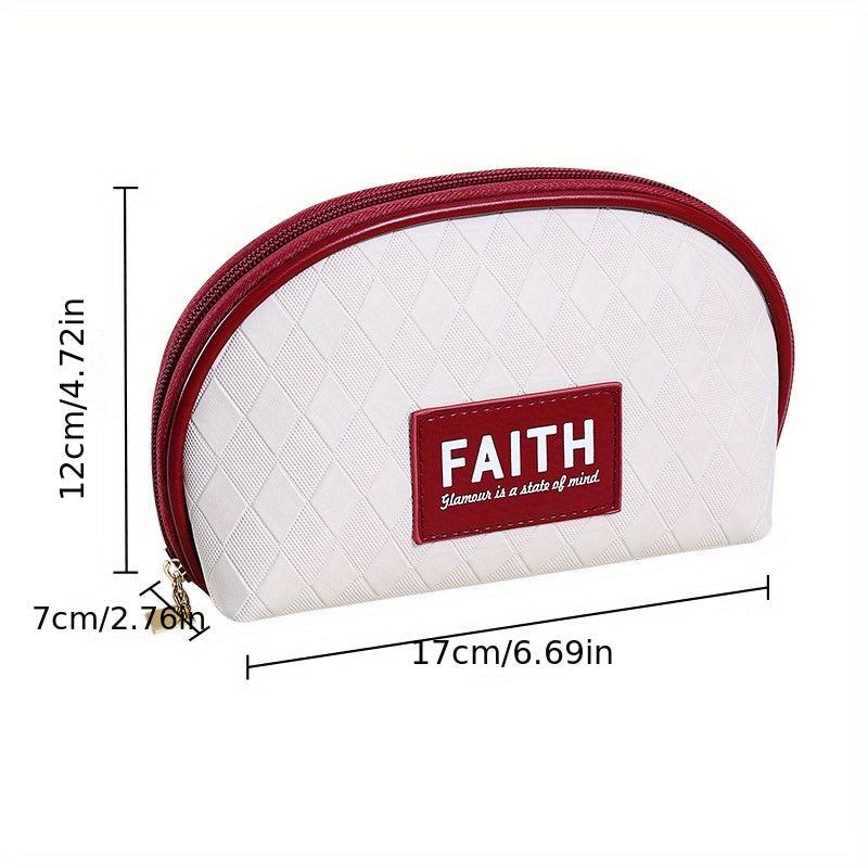 Portable Travel Cosmetic Bag with Handbag for Daily Use