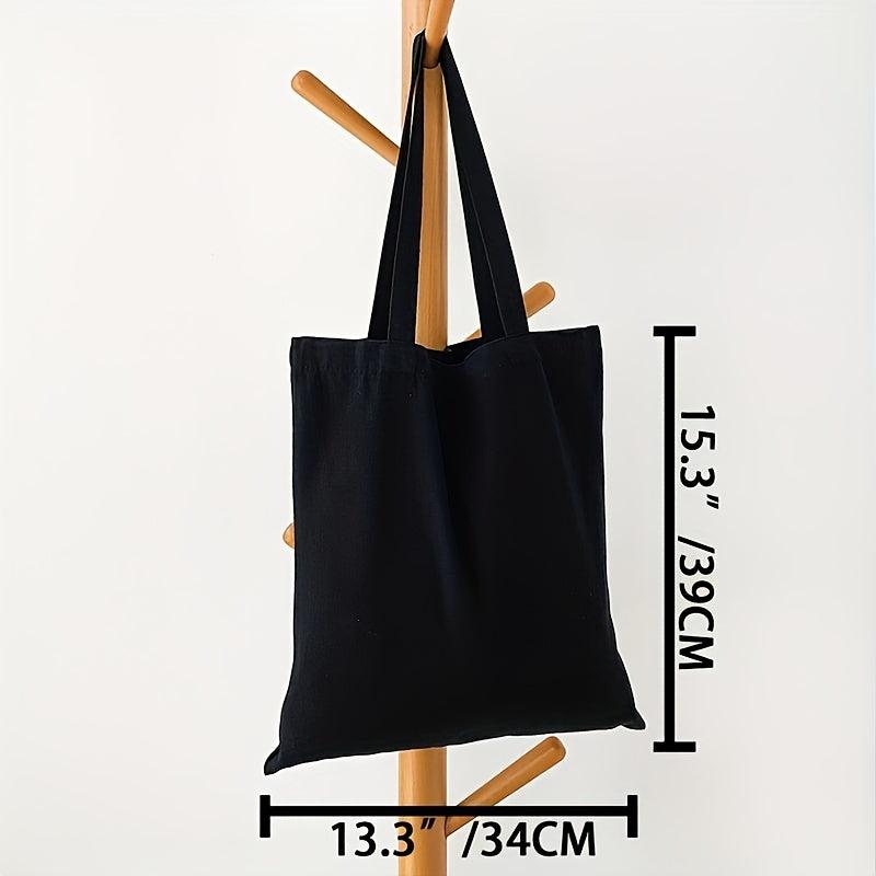 Large Capacity Canvas Tote Bag Reusable Grocery Shopping Bag Durable Handbag