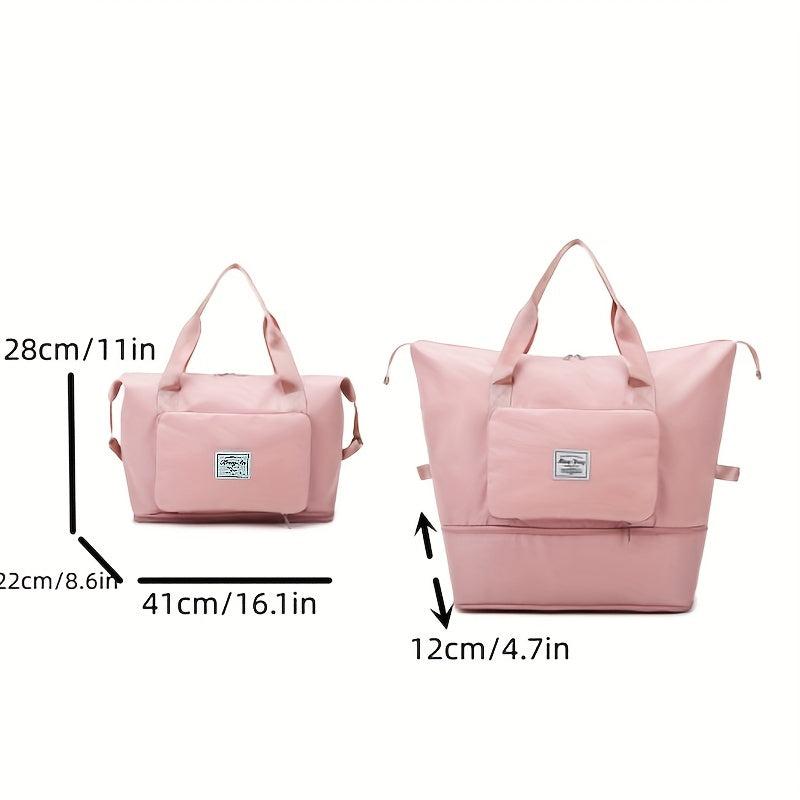Multifunctional Foldable Fitness Bag Large Capacity Shoulder Bag