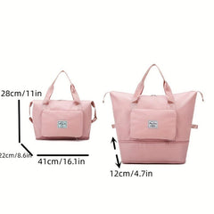 Multifunctional Foldable Fitness Bag Large Capacity Shoulder Bag