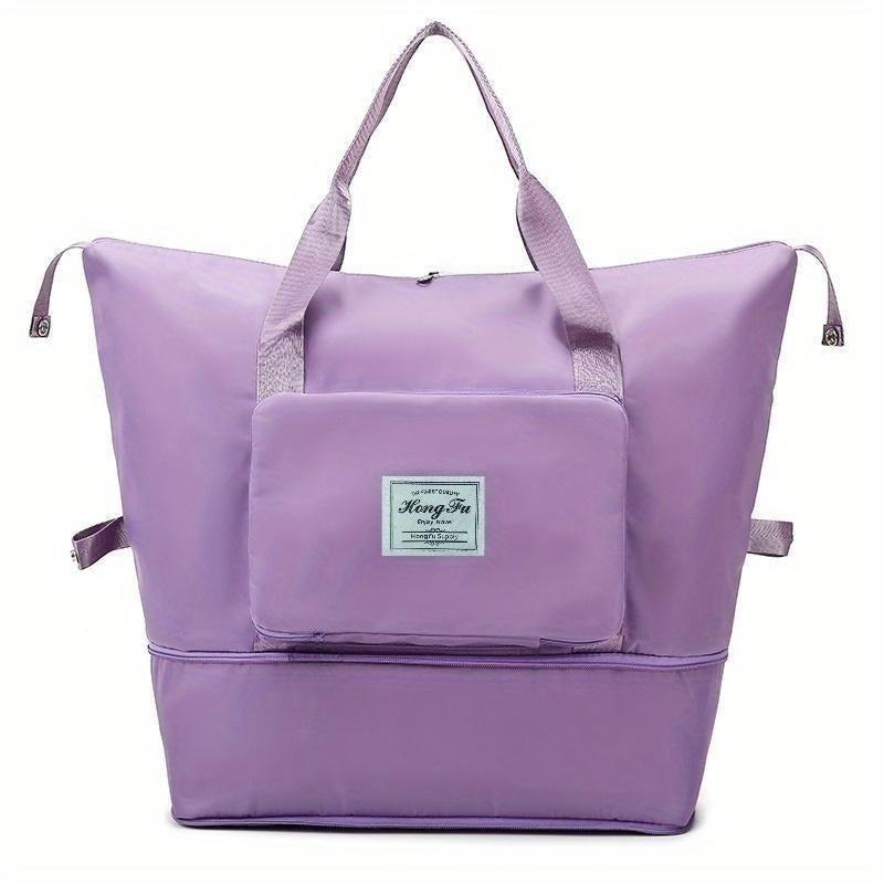 Multifunctional Foldable Fitness Bag Large Capacity Shoulder Bag