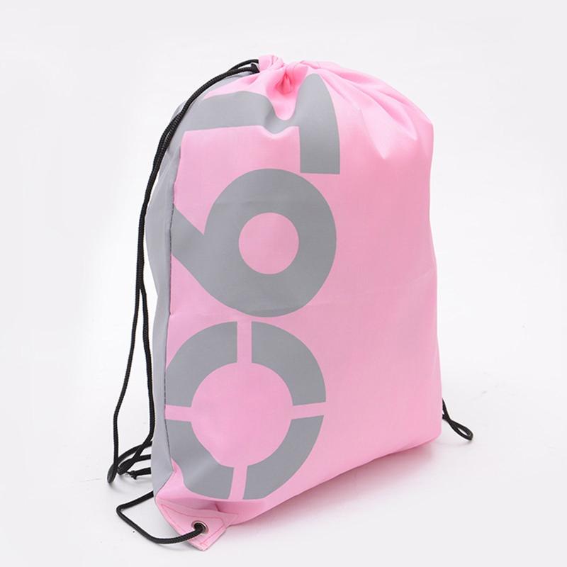 Casual Pattern Backpack Lightweight Drawstring Rucksack