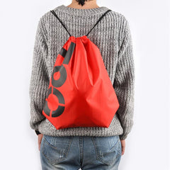 Casual Pattern Backpack Lightweight Drawstring Rucksack