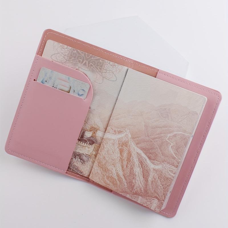 Airplane Pattern Travel Passport Holder