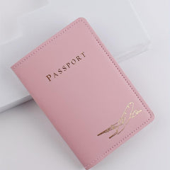 Airplane Pattern Travel Passport Holder