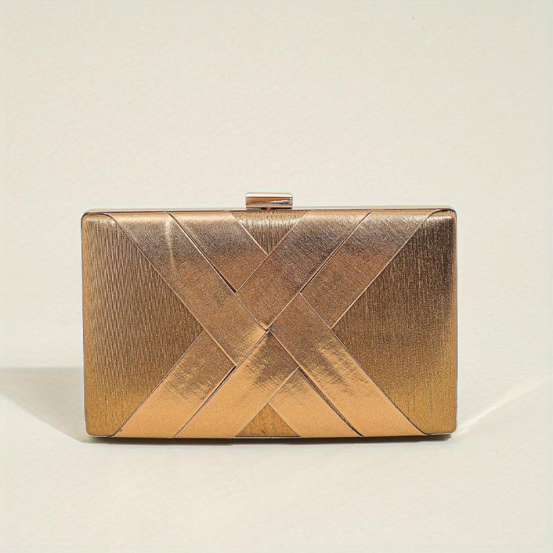 Braided Clutch Wallet Evening Bag For Party Wedding
