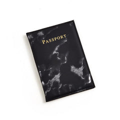 Marbled Passport Cover Ticket Clip