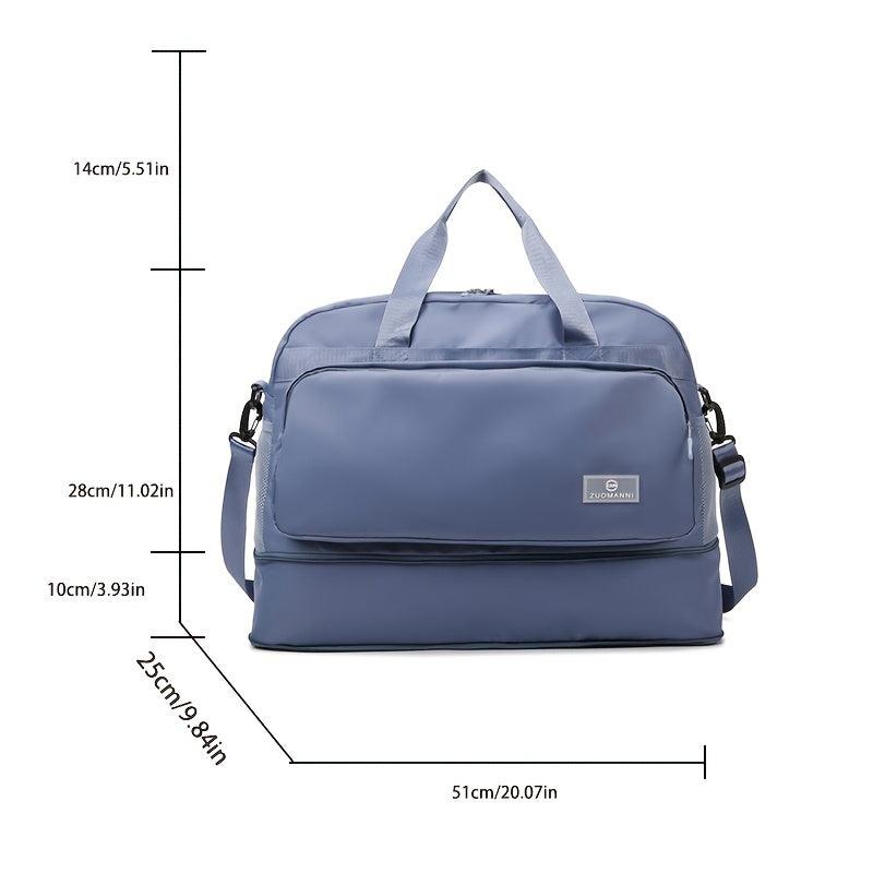 Expandable Travel Duffle Bag Large Capacity Lightweight Weekender Luggage