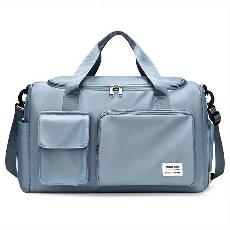 Large Storage Sports Bag Zipper Portable Luggage Handbag Duffle Bag