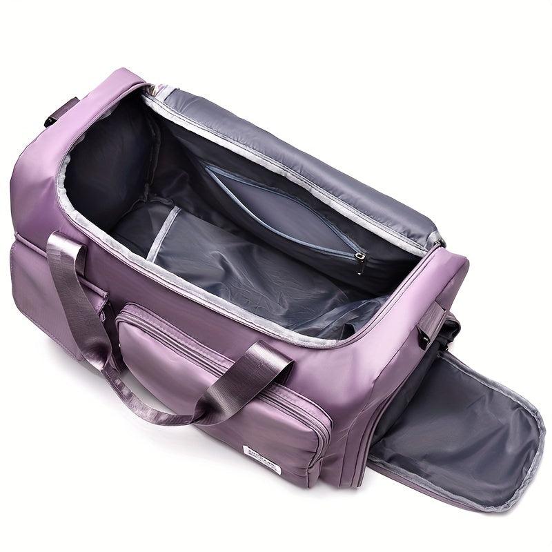 Large Storage Sports Bag Zipper Portable Luggage Handbag Duffle Bag