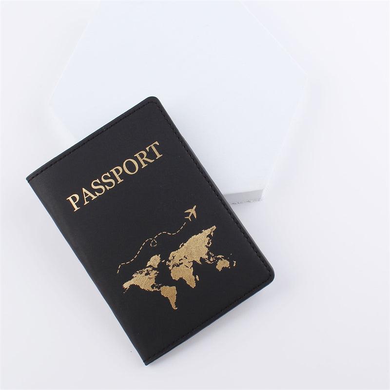 Leather Passport Holder ID Card Holder Wedding Gift Multiple Colors