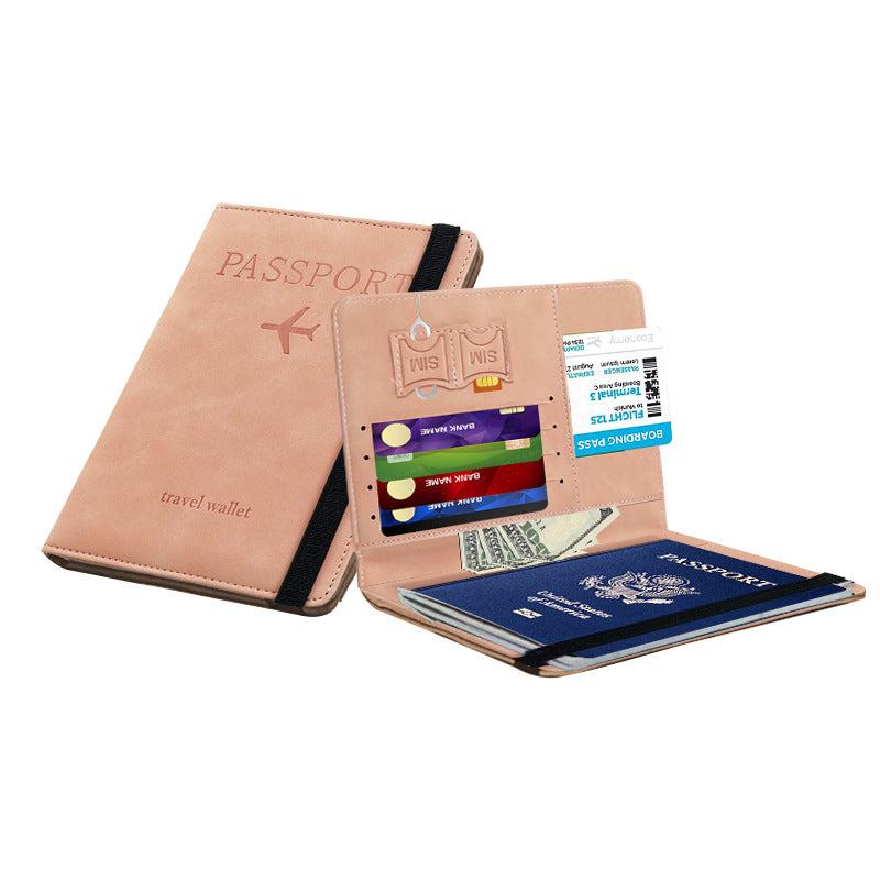 Business Passport Holder for Men and Women - Card Storage Bag