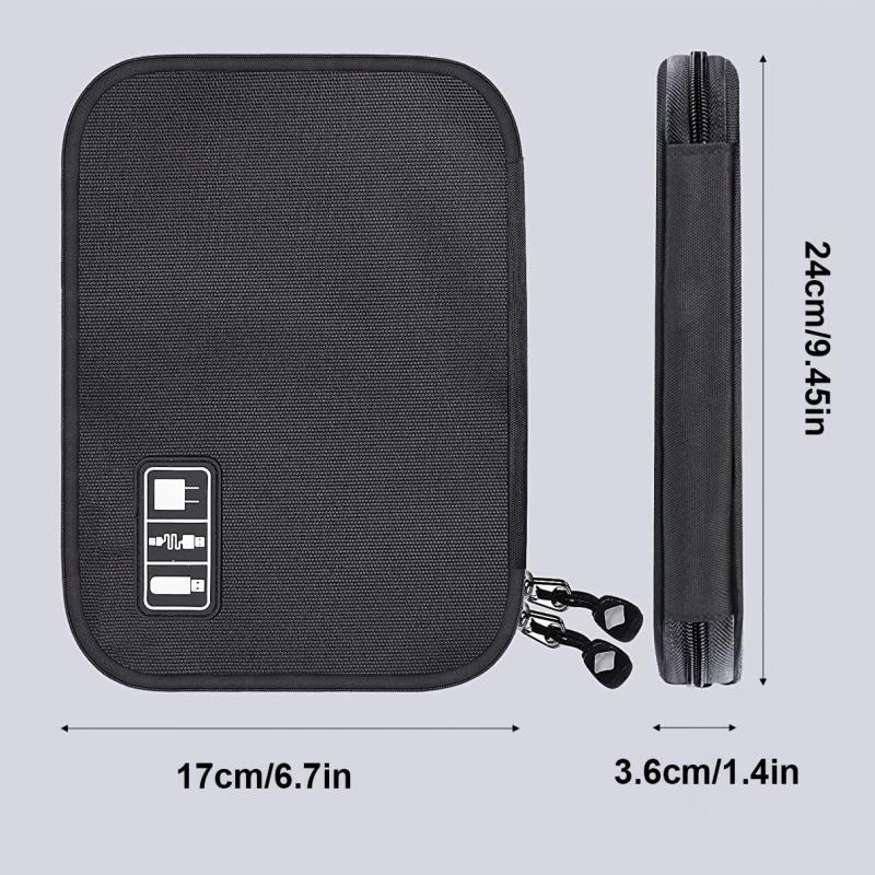 Compact Cord Organizer Travel Tech Bag