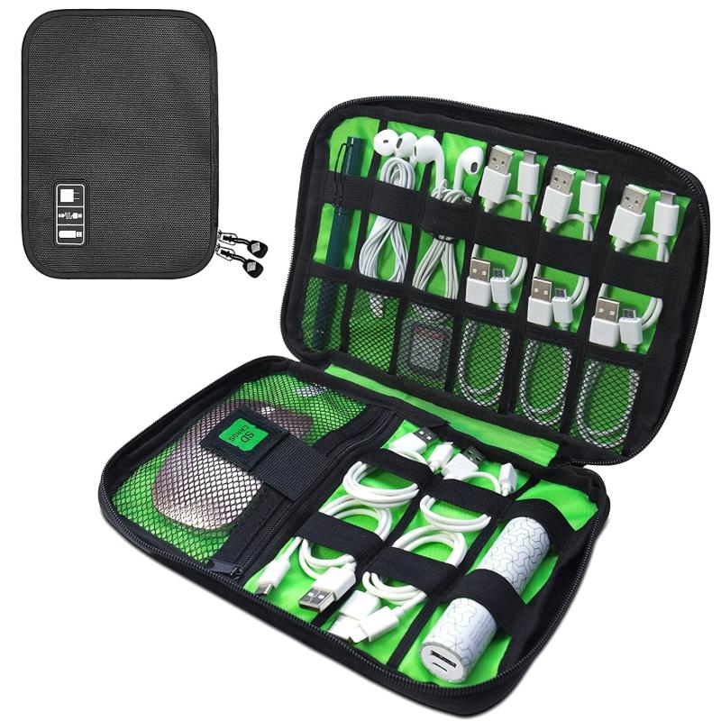 Compact Cord Organizer Travel Tech Bag