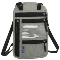 RFID Crossbody Passport Bag with Shoulder Strap