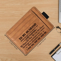 1pc Vintage Leather Passport Case Coin Purse Card Holder For Men