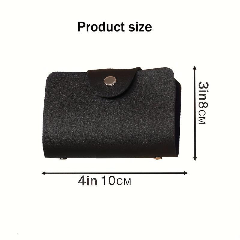Card Holder Document Bag Storage Brown Pink Red Storage Bag