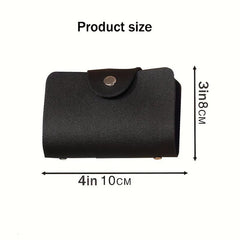 Card Holder Document Bag Storage Brown Pink Red Storage Bag