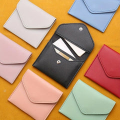 Minimalist Bifold Credit Card Holder Slim Card Holder Coin Purse