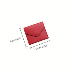 Minimalist Bifold Credit Card Holder Slim Card Holder Coin Purse