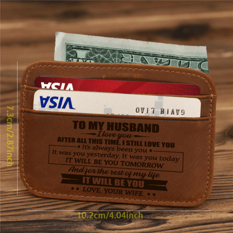 Vintage Retro PU Leather Wallet Coin Purse Card Holder for Men