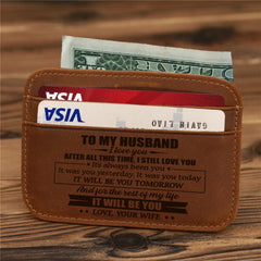 Vintage Retro PU Leather Wallet Coin Purse Card Holder for Men