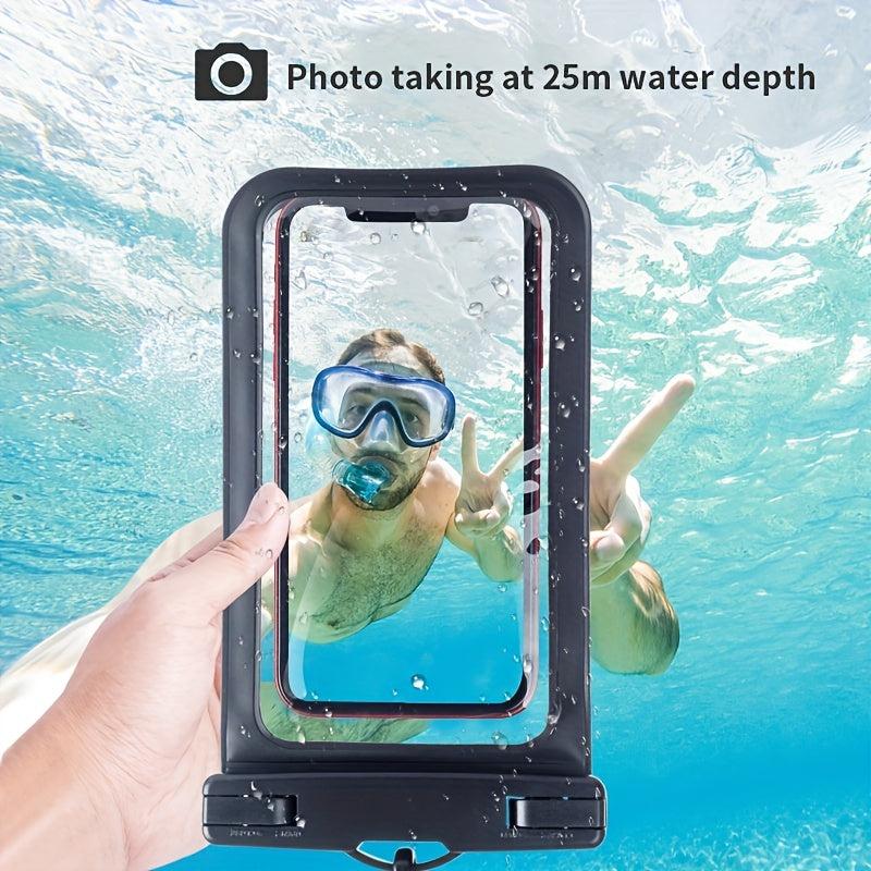Waterproof Phone Bag for Swimming, Beach Phone Protector