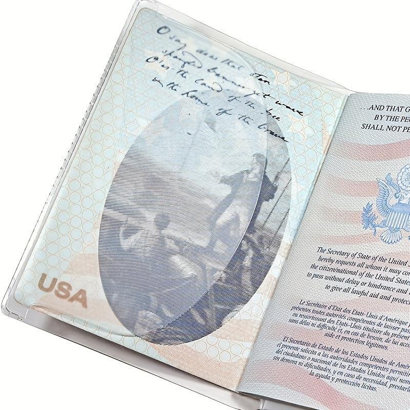 Passport Card Protector Transparent PVC Protective Cover