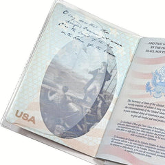 Passport Card Protector Transparent PVC Protective Cover