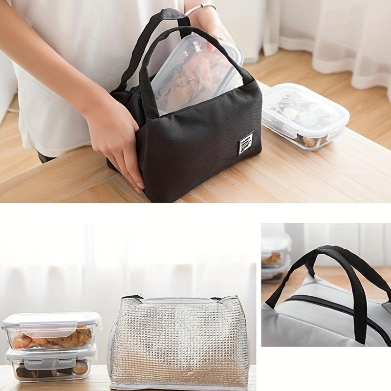 Portable Insulated Lunch Bag Lightweight Satchel Bag For Work