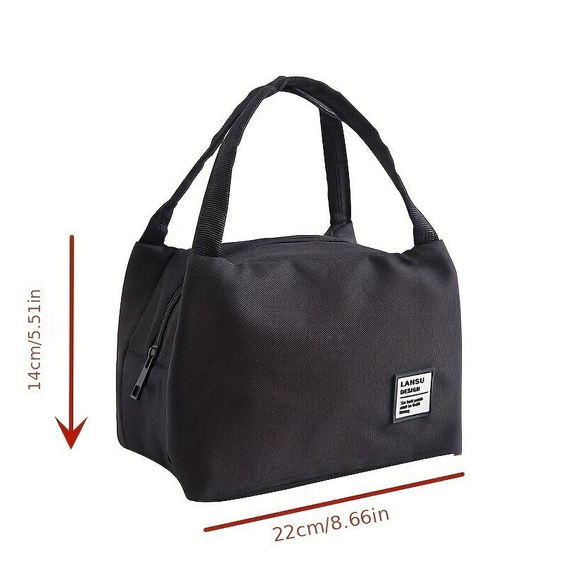 Portable Insulated Lunch Bag Lightweight Satchel Bag For Work