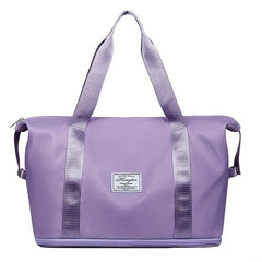 Large Capacity Foldable Travel Duffel Bag Lightweight Weekender Bag