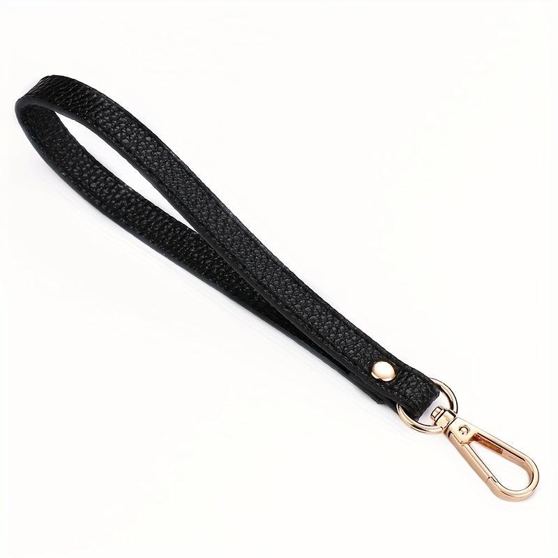 Solid Hand Strap for Coin Purse Short Wristlet Strap