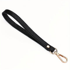Solid Hand Strap for Coin Purse Short Wristlet Strap