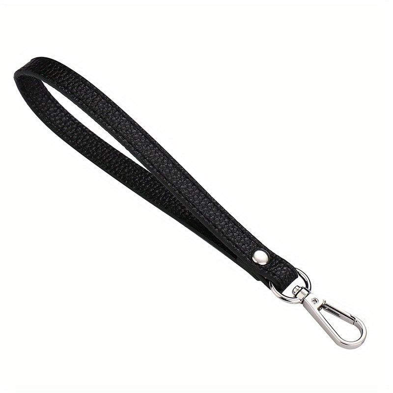 Solid Hand Strap for Coin Purse Short Wristlet Strap