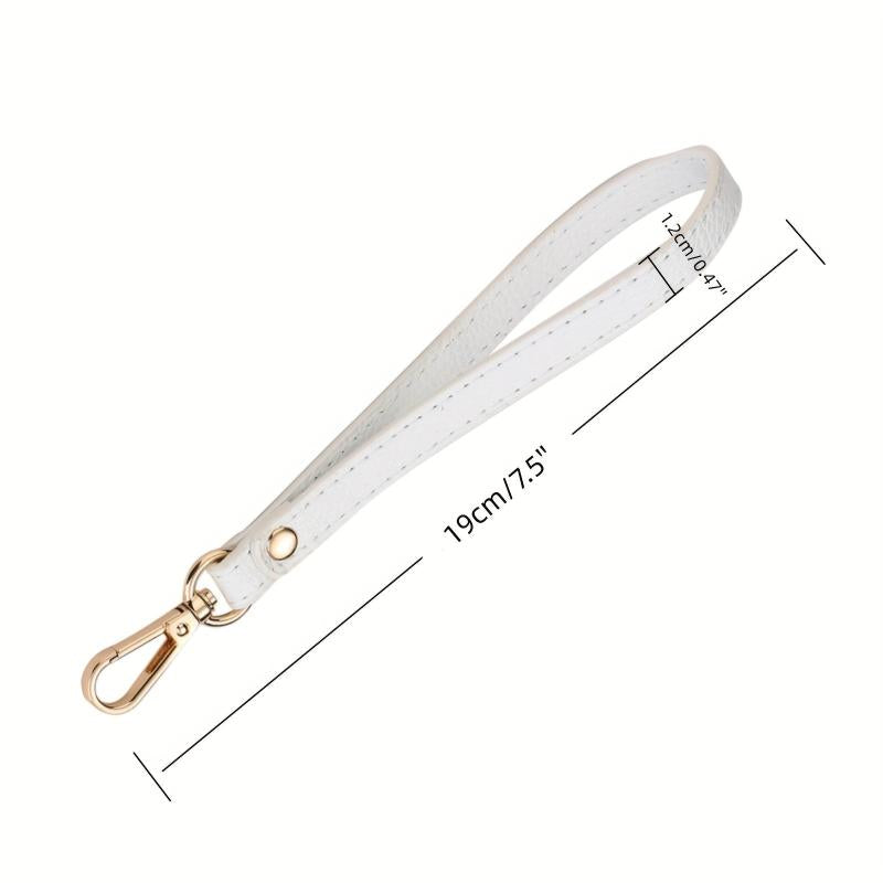 Solid Hand Strap for Coin Purse Short Wristlet Strap