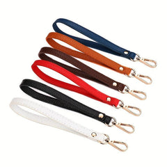 Solid Hand Strap for Coin Purse Short Wristlet Strap