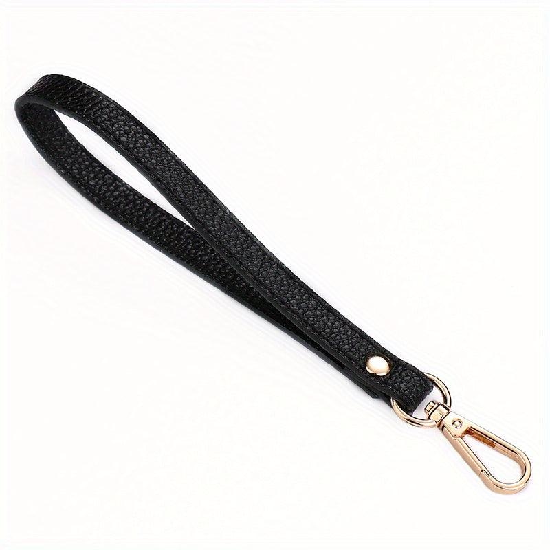 Solid Hand Strap for Coin Purse Short Wristlet Strap