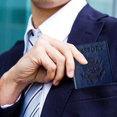 PU Leather Passport Holder Travel Passport Holder Travel Accessories
