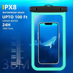 Waterproof Mobile Phone Bag Touch Screen Swimming Pouch