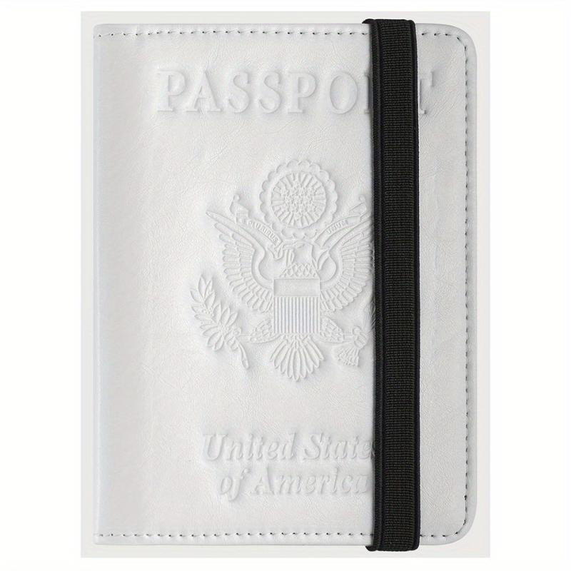 RFID Anti-theft Passport Holder PU Leather Classic Travel Holder