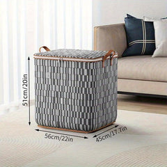 Large Capacity Dustproof Storage Organizer with Handles