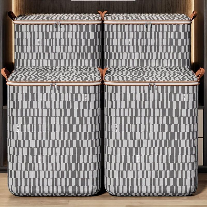 Large Capacity Dustproof Storage Organizer with Handles