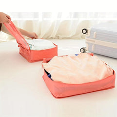 6pcs Lightweight Packing Cubes Waterproof Travel Set