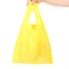 Large Capacity Tote Bag Dacron Foldable Portable Reusable Grocery Bag