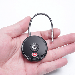 Cable Travel Luggage Locks Steel Wire Rope Customs Padlock Baggage