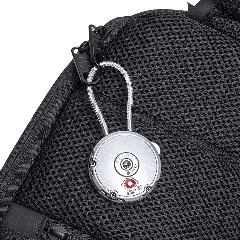 Cable Travel Luggage Locks Steel Wire Rope Customs Padlock Baggage