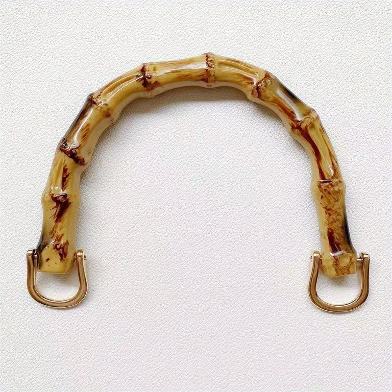 DIY Bamboo Shaped Handbag Strap Classic Satchel Bag Travel Accessories