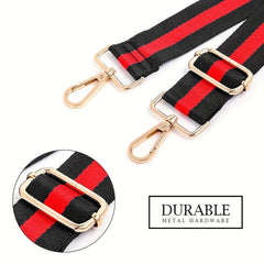 Purse Strap Replacement Striped Adjustable Shoulder Strap DIY Bag Accessories